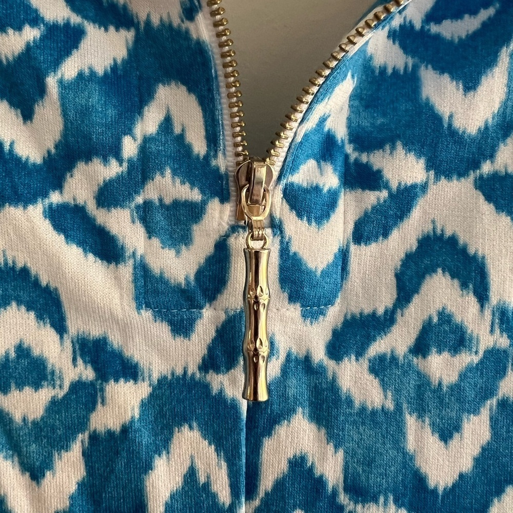 Tommy Bahama NWT Darcy Coastal Tiles Sleeveless Dress in Como Blue, size S - Picture 8 of 14